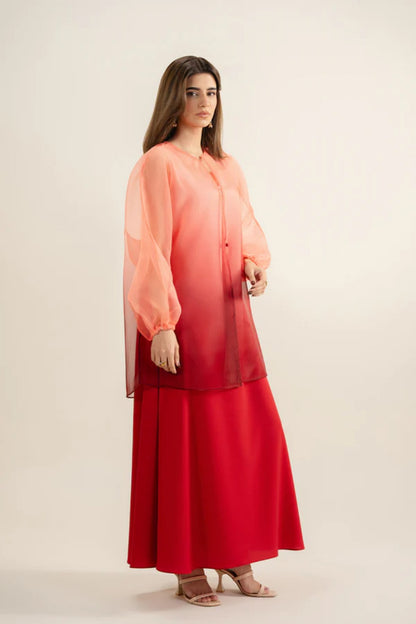 Red 2-Piece Top and Inner Set