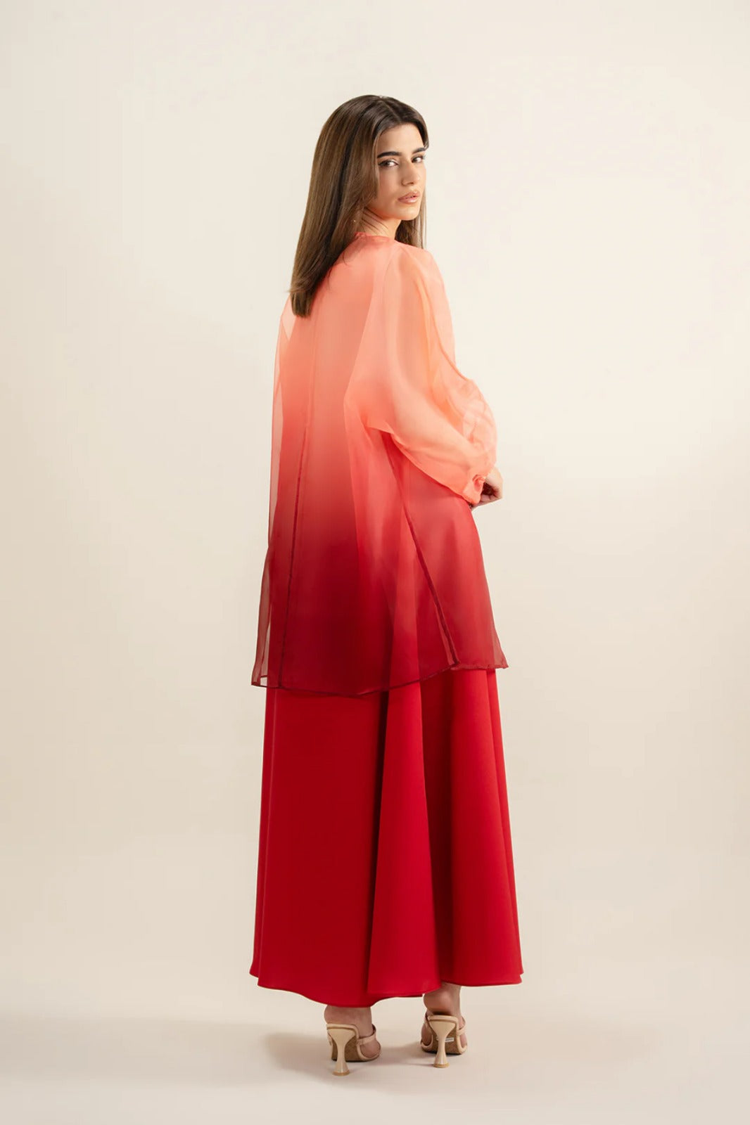 Red 2-Piece Top and Inner Set